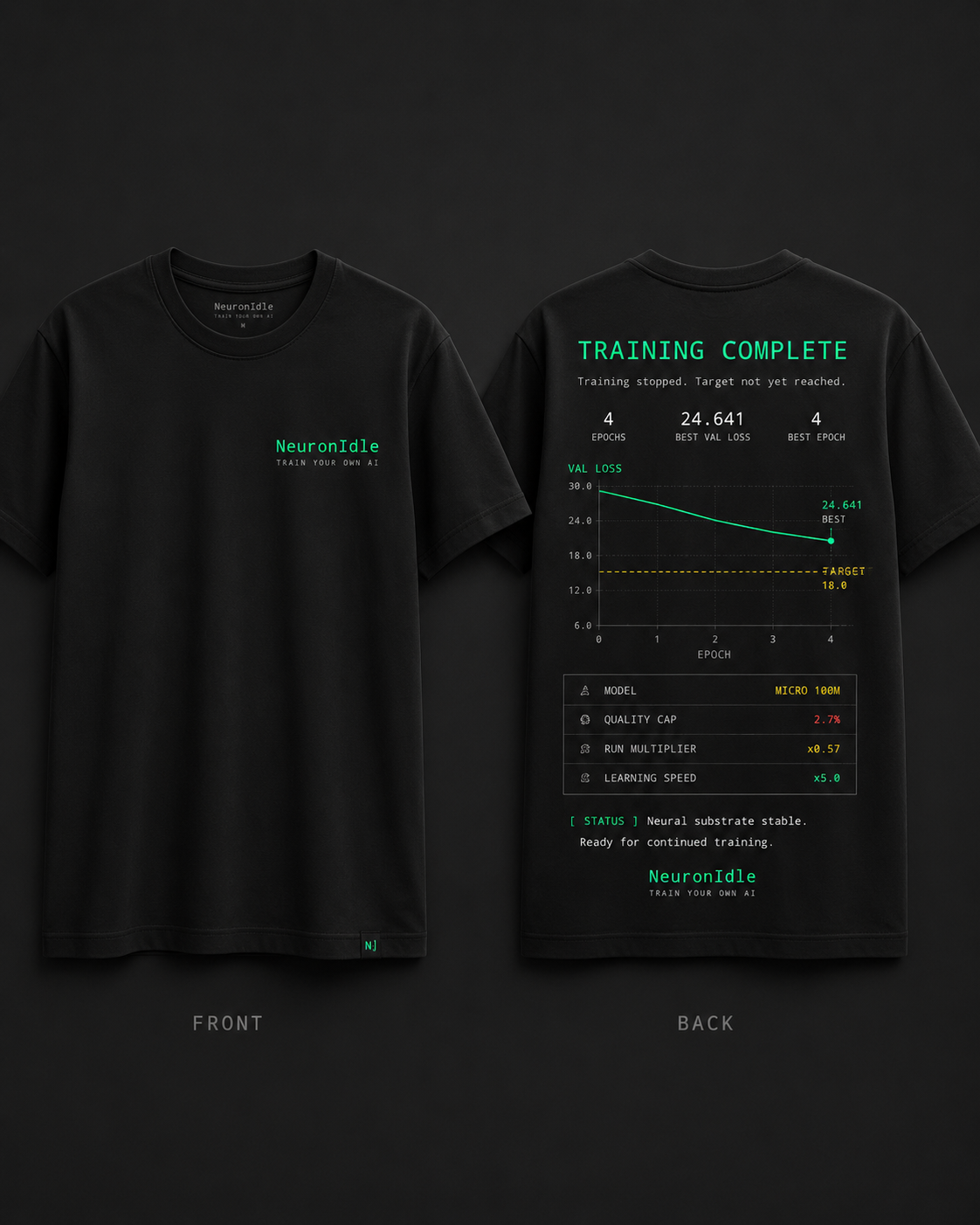 Training Complete tee